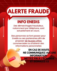 alerte fraude enedis