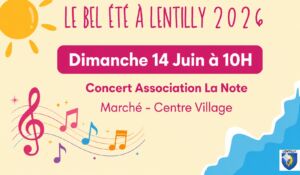 bel été 2026 concert la note