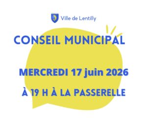 conseil municipal du 17 juin 2026