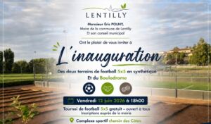 inauguration terrain 5x5 12 juin 2026