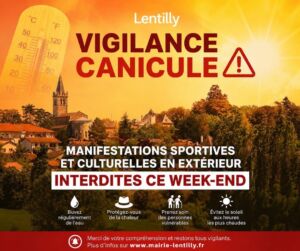 manifestations annulées juin 2026 canicule