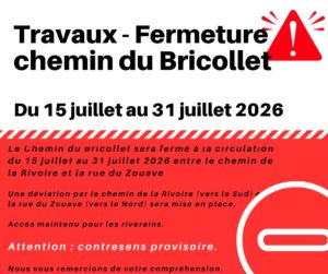 travaux ch du bricollet